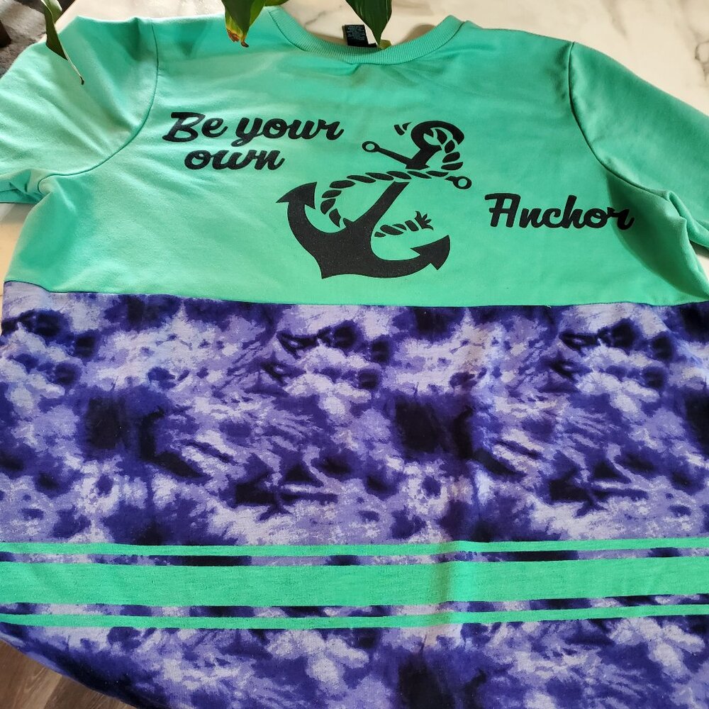 Be Your Own Anchor Shirt size 2X Rue21 +